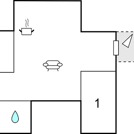 1 Bedroom In *